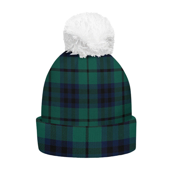 Keith (Austin) Modern Clan Badge Tartan Bobble Beanie Hat