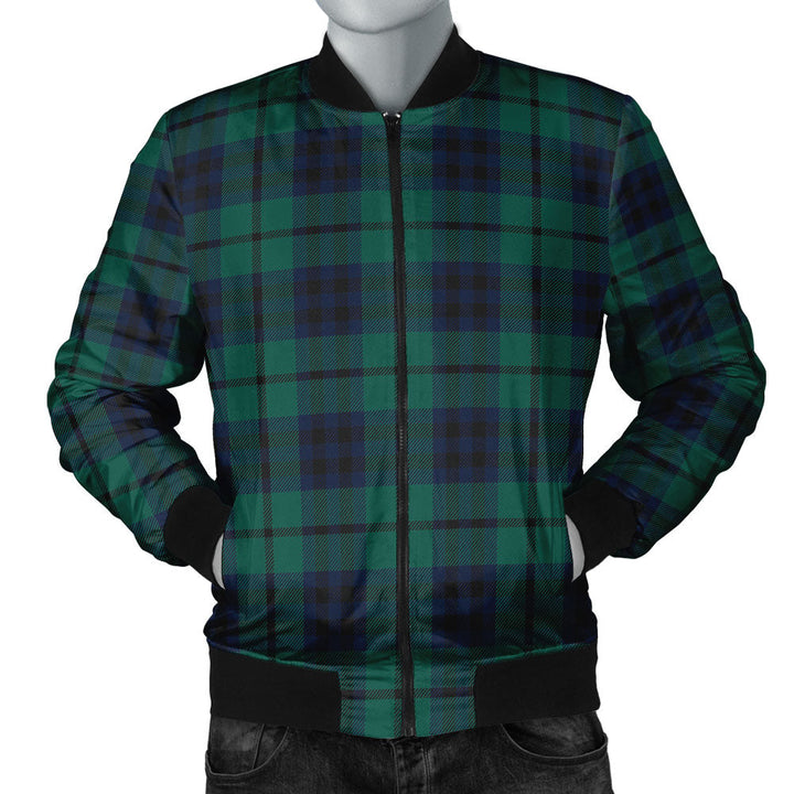 Keith (Austin) Modern Clan Badge Tartan Bomber Jacket