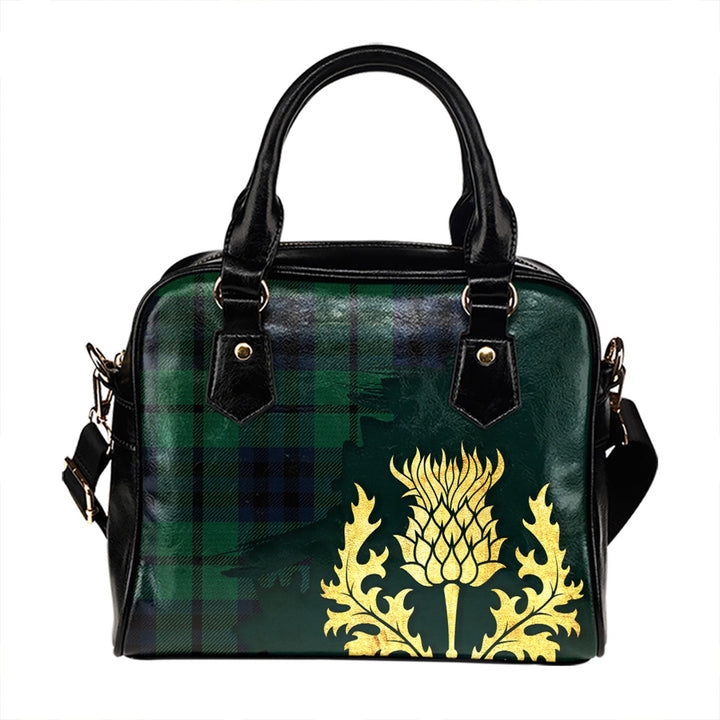 Keith (Austin) Modern Tartan Shoulder Handbag Thistle Oldest Style