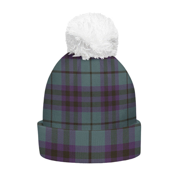 Keith (Austin) Weathered Clan Badge Tartan Bobble Beanie Hat