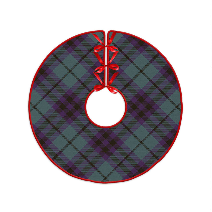 Keith (Austin) Weathered Clan Badge Tartan Christmas Tree Skirt