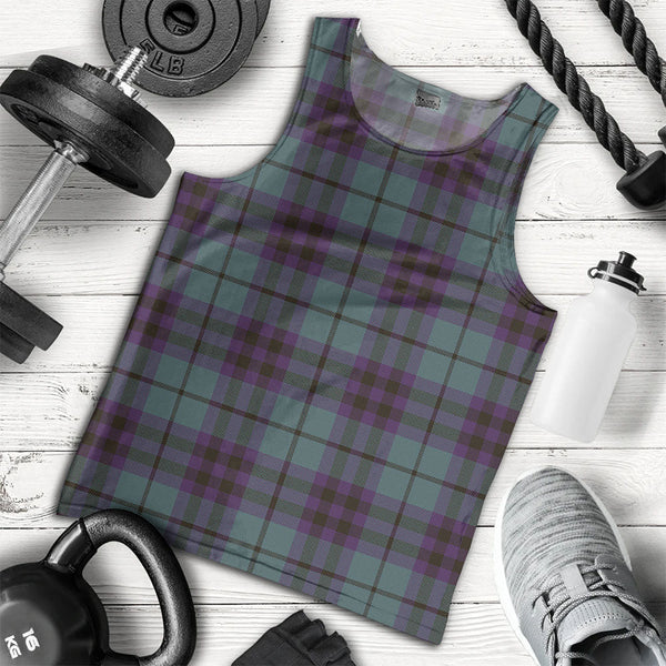 Keith (Austin) Weathered Clan Badge Tartan Men Tank Top