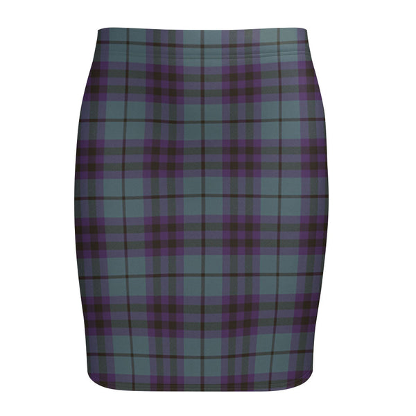 Keith (Austin) Weathered Tartan Fitted Skirt