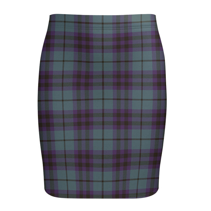Keith (Austin) Weathered Tartan Fitted Skirt