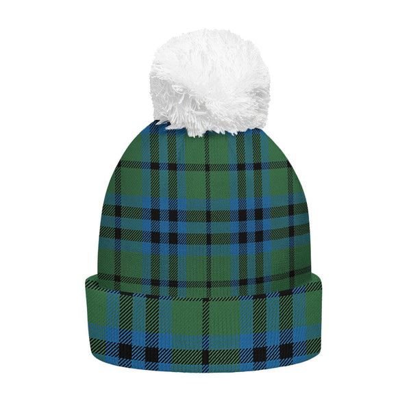 Keith (Marshall) Ancient Clan Badge Tartan Bobble Beanie Hat