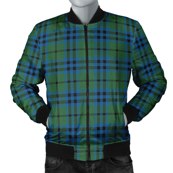 Keith (Marshall) Ancient Clan Badge Tartan Bomber Jacket