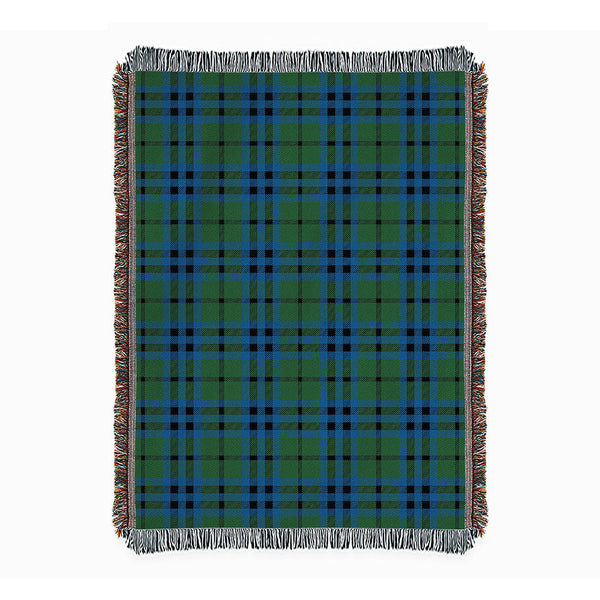 Keith (Marshall) Ancient Clan Badge Tartan Woven Blanket