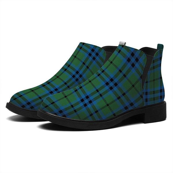 Keith (Marshall) Ancient Tartan Flat Ankle Boots