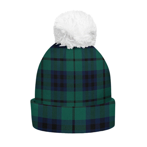 Keith (Marshall) Modern Clan Badge Tartan Bobble Beanie Hat