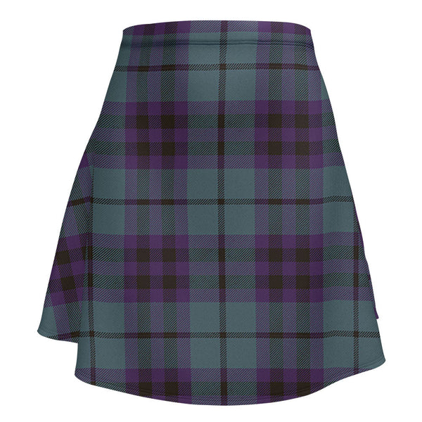 Keith (Marshall) Weathered Clan Badge Tartan Flared Skirt