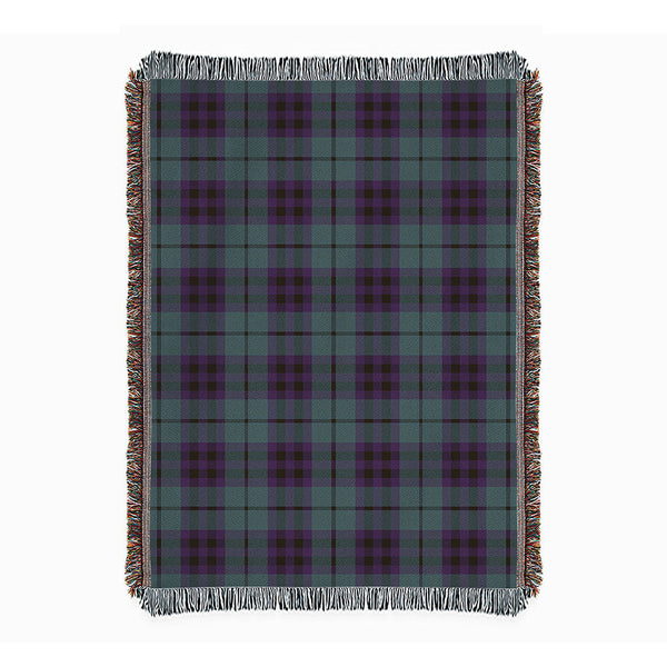 Keith (Marshall) Weathered Clan Badge Tartan Woven Blanket