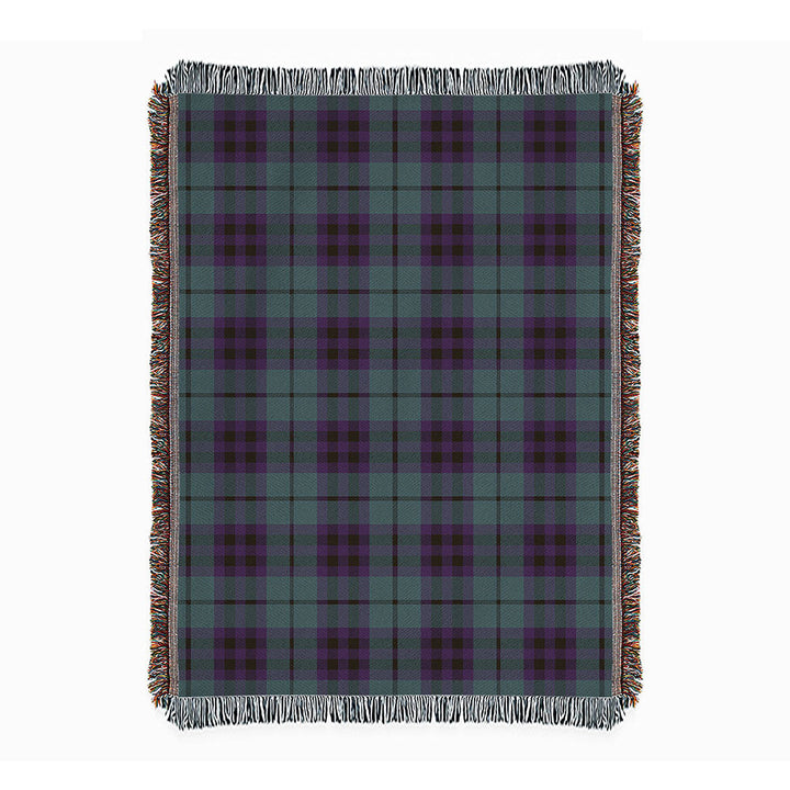 Keith (Marshall) Weathered Clan Badge Tartan Woven Blanket