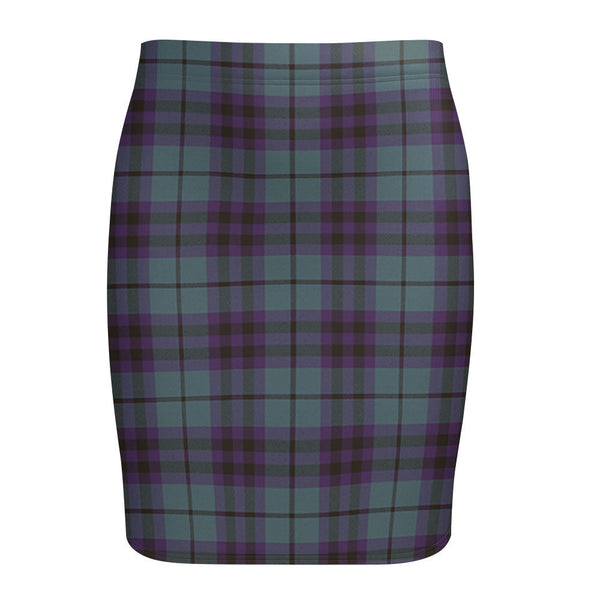 Keith (Marshall) Weathered Tartan Fitted Skirt