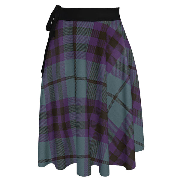 Keith (Marshall) Weathered Tartan Wrap Skirt