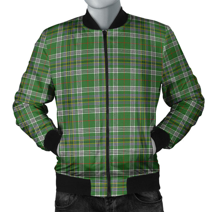 Kennedy Ancient Clan Badge Tartan Bomber Jacket