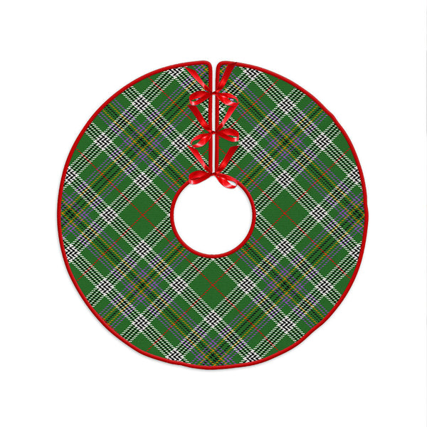 Kennedy Ancient Clan Badge Tartan Christmas Tree Skirt