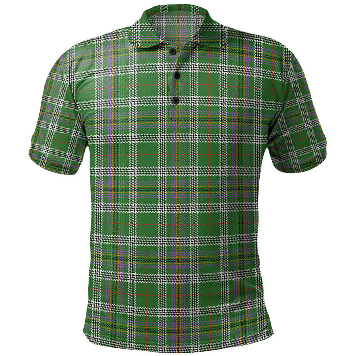 Kennedy Ancient Clan Badge Tartan Polo Shirt