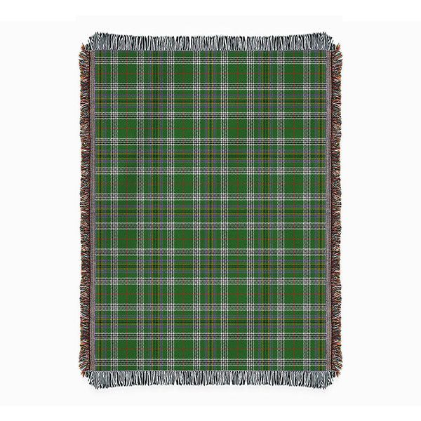 Kennedy Ancient Clan Badge Tartan Woven Blanket