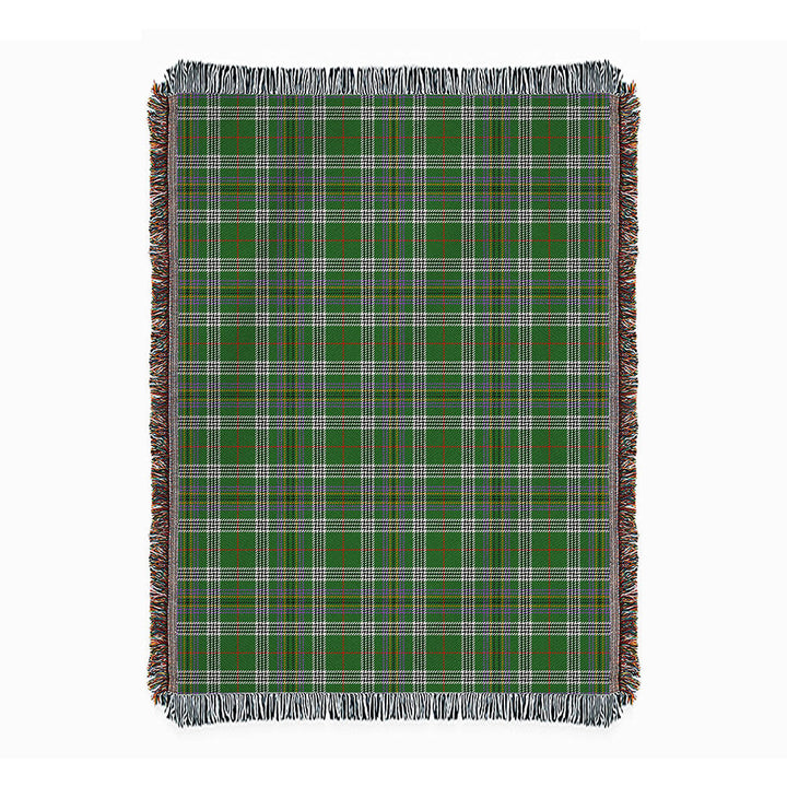 Kennedy Ancient Clan Badge Tartan Woven Blanket