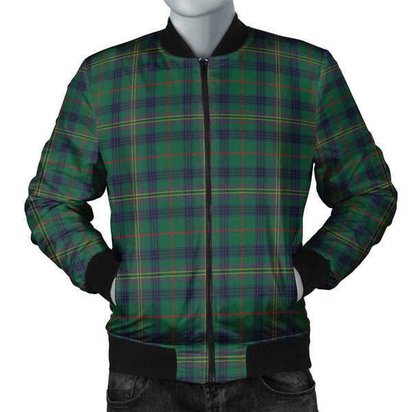 Kennedy Modern Clan Badge Tartan Bomber Jacket