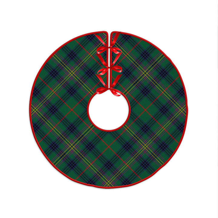Kennedy Modern Clan Badge Tartan Christmas Tree Skirt