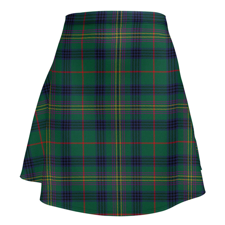 Kennedy Modern Clan Badge Tartan Flared Skirt
