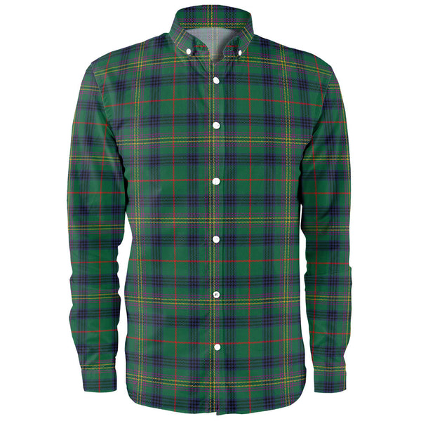 Kennedy Modern Clan Badge Tartan Long Sleeve Shirt