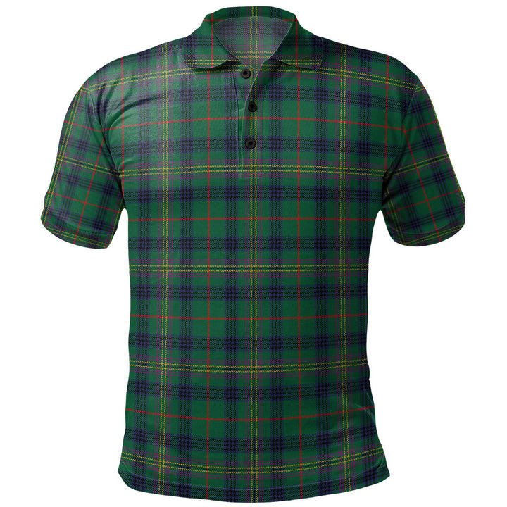 Kennedy Modern Clan Badge Tartan Polo Shirt