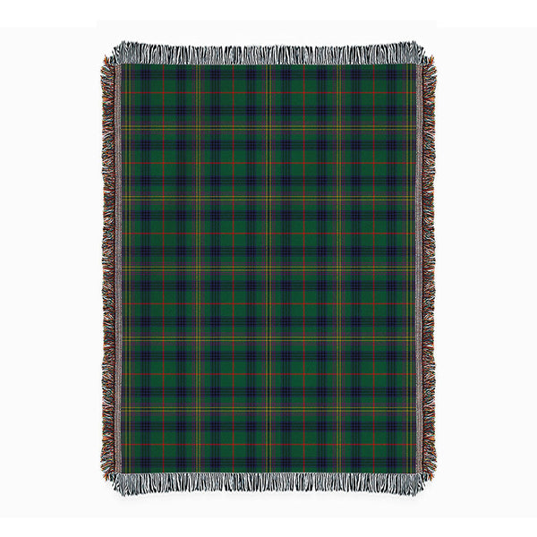 Kennedy Modern Clan Badge Tartan Woven Blanket