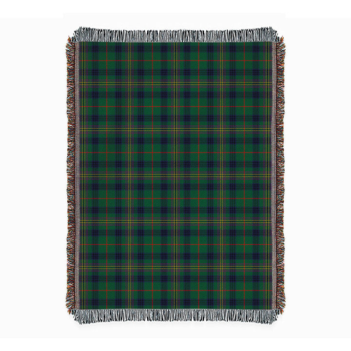 Kennedy Modern Clan Badge Tartan Woven Blanket