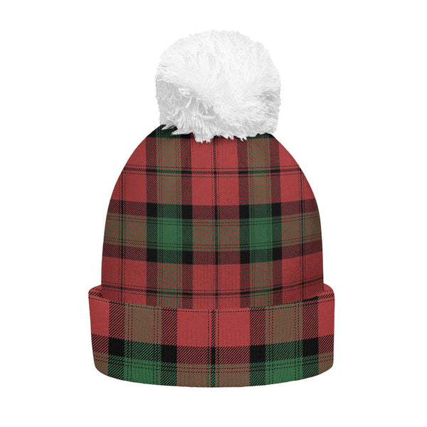 Kerr Ancient Clan Badge Tartan Bobble Beanie Hat