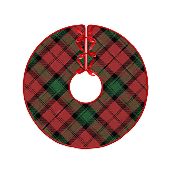 Kerr Ancient Clan Badge Tartan Christmas Tree Skirt