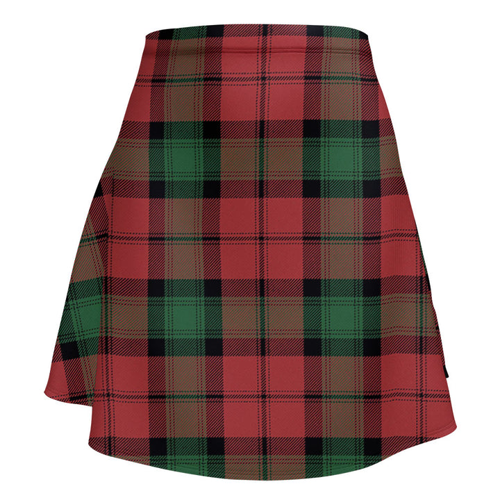 Kerr Ancient Clan Badge Tartan Flared Skirt