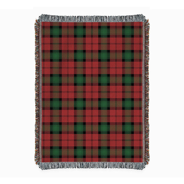 Kerr Ancient Clan Badge Tartan Woven Blanket