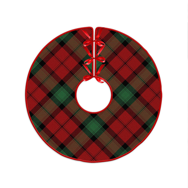 Kerr Modern Clan Badge Tartan Christmas Tree Skirt