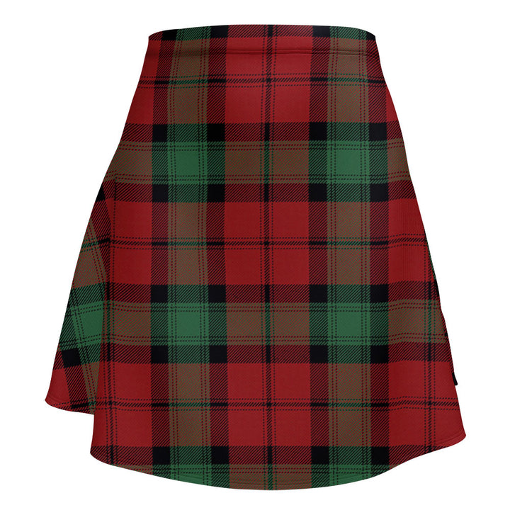 Kerr Modern Clan Badge Tartan Flared Skirt