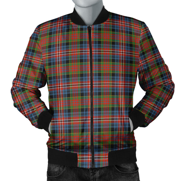 Kidd Ancient Clan Badge Tartan Bomber Jacket