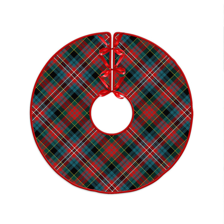 Kidd Modern Clan Badge Tartan Christmas Tree Skirt