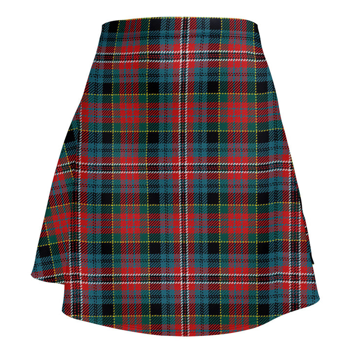 Kidd Modern Clan Badge Tartan Flared Skirt