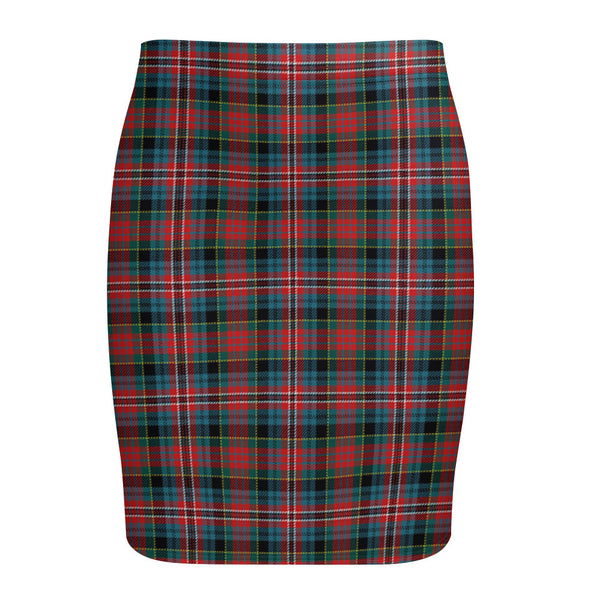 Kidd Modern Tartan Fitted Skirt