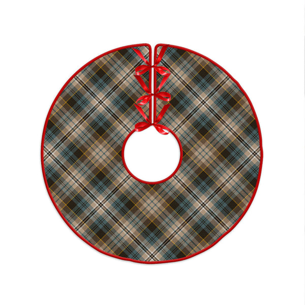 Kidd Weathered Clan Badge Tartan Christmas Tree Skirt