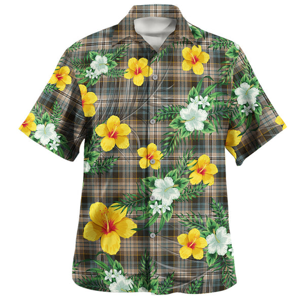 Kidd Weathered Clan Badge Tartan Hawaiian Shirt Summer Vibes Style