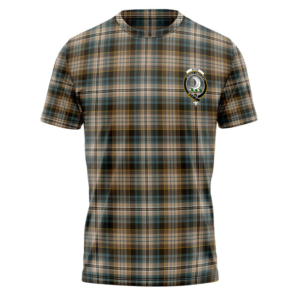 Kidd Weathered Clan Badge Tartan T-Shirt