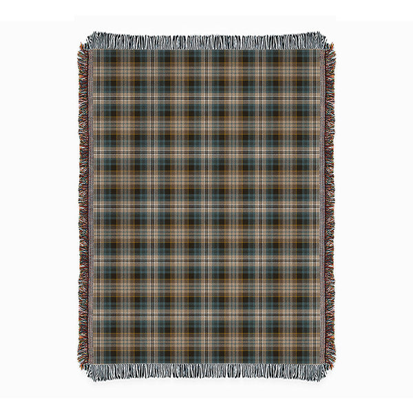 Kidd Weathered Clan Badge Tartan Woven Blanket