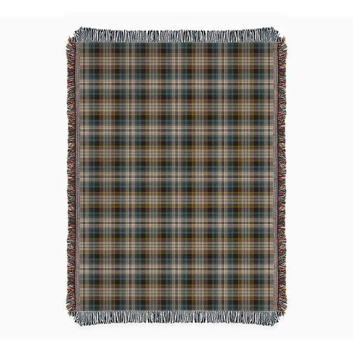 Kidd Weathered Clan Badge Tartan Woven Blanket