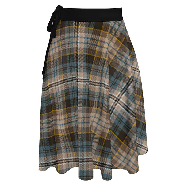 Kidd Weathered Tartan Wrap Skirt