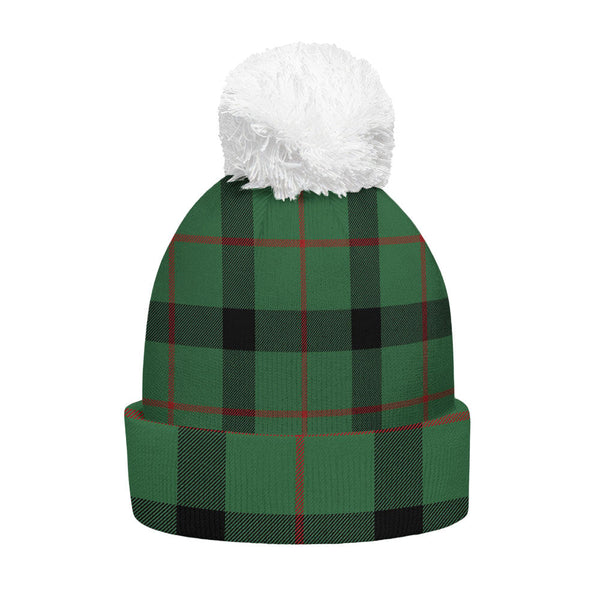 Kincaid Ancient Clan Badge Tartan Bobble Beanie Hat