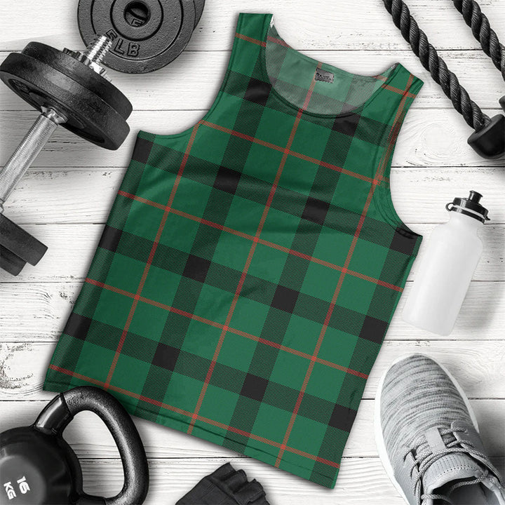 Kincaid Modern Clan Badge Tartan Men Tank Top