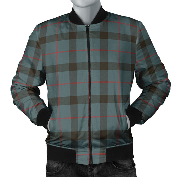 Kincaid Weathered Clan Badge Tartan Bomber Jacket