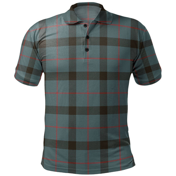 Kincaid Weathered Clan Badge Tartan Polo Shirt